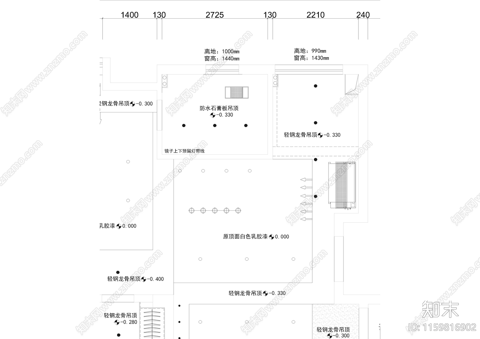 家居餐cad施工图下载【ID:1159816902】