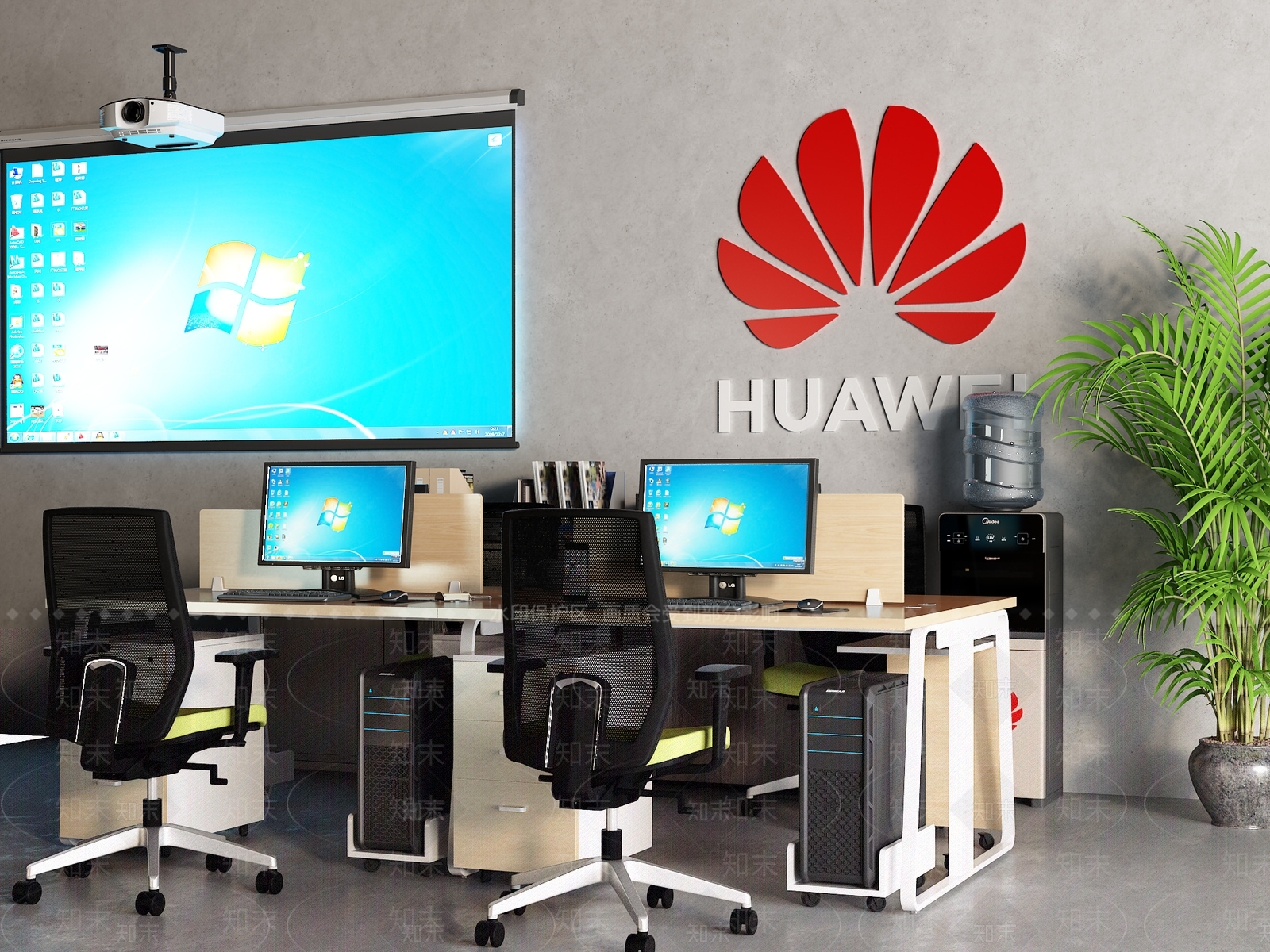 现代投影仪3D模型下载【ID:1159822886】