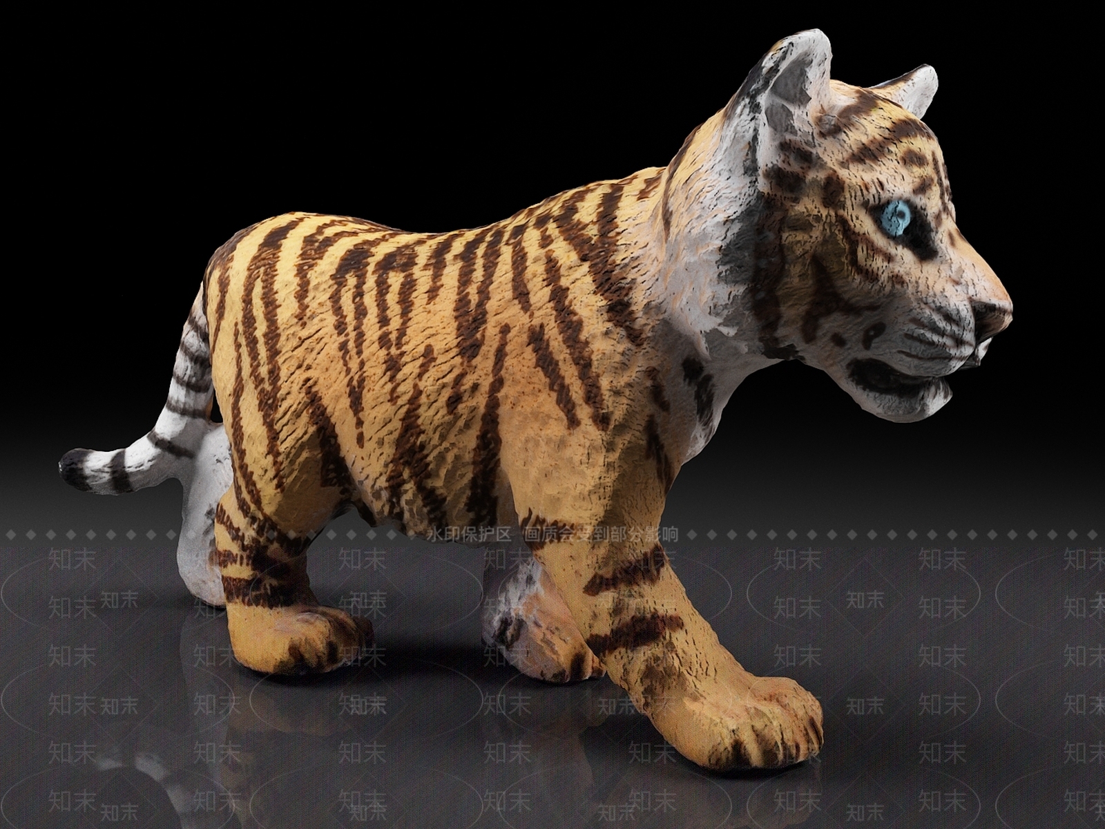 小老虎3D模型下载【ID:1159823564】