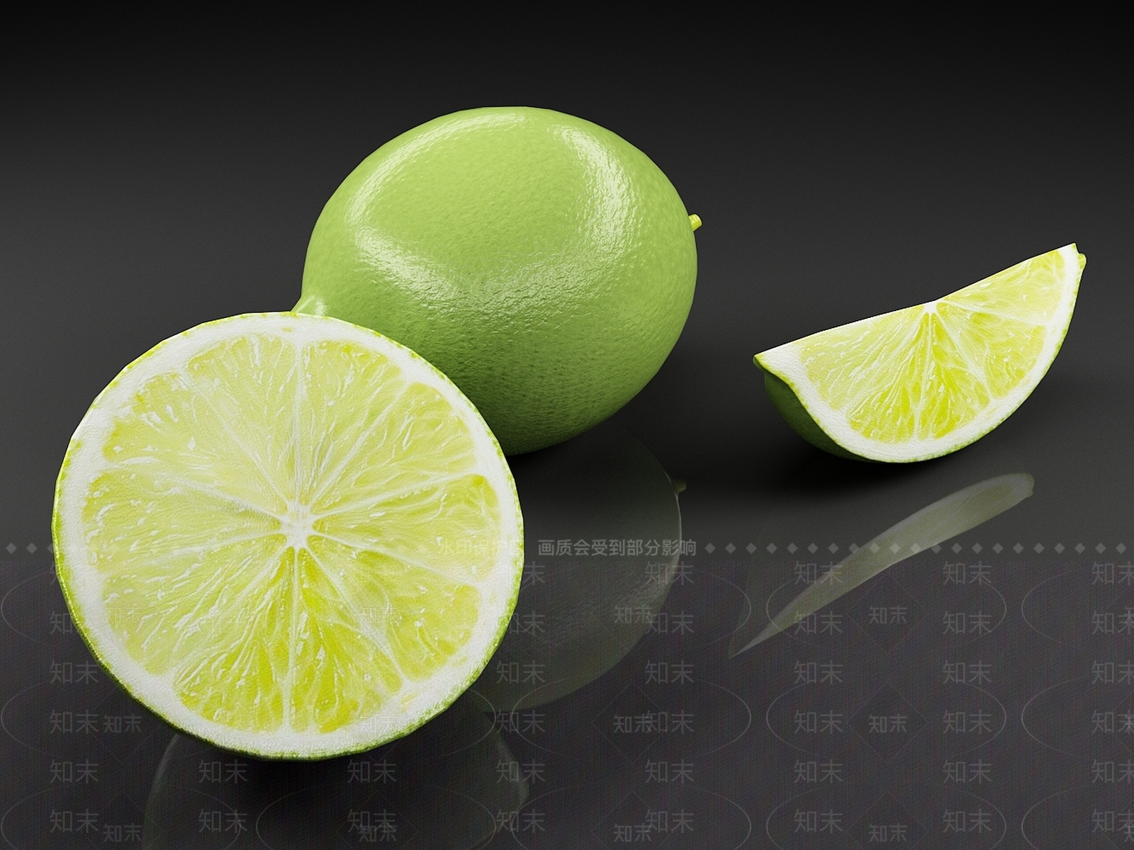 柠檬3D模型下载【ID:1159823731】