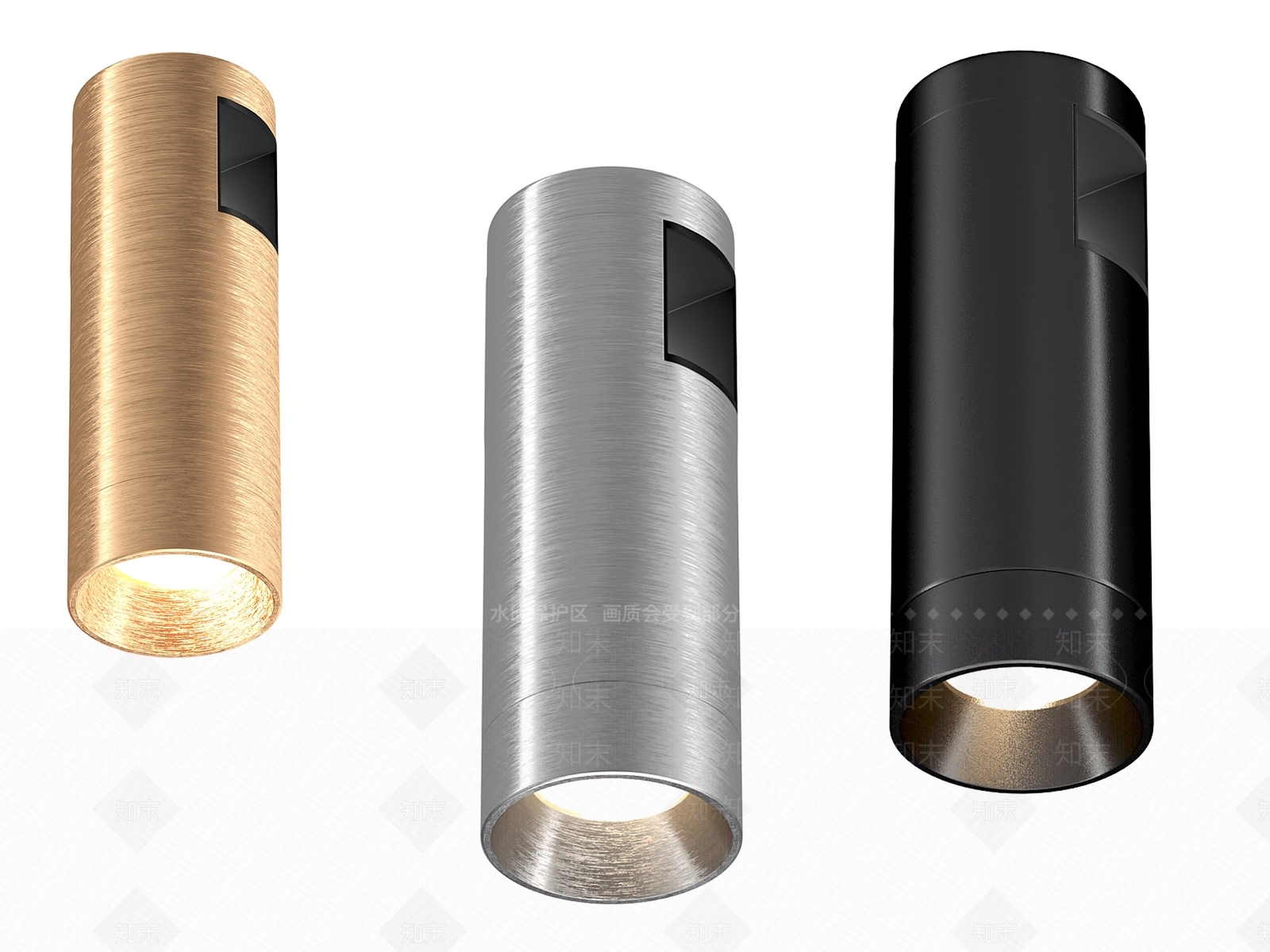 北欧筒灯3D模型下载【ID:1159843808】