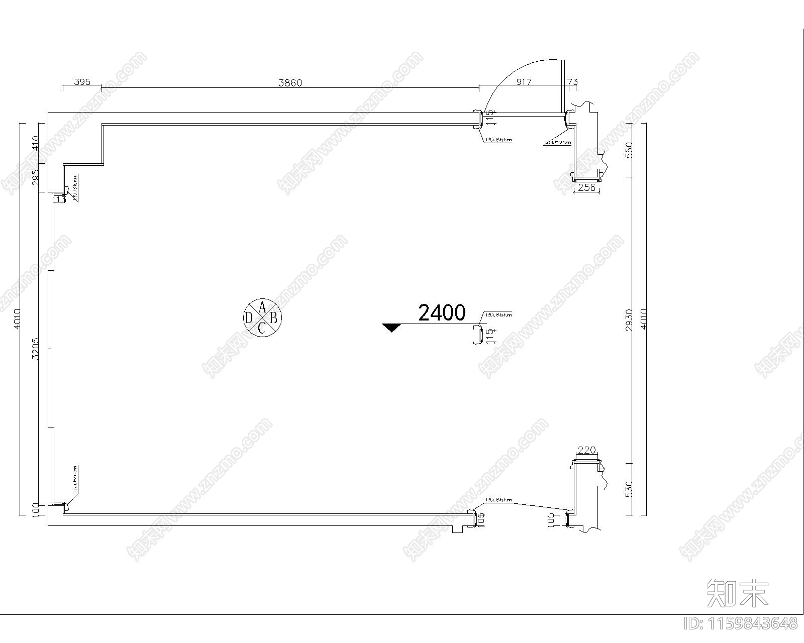 家装cad施工图下载【ID:1159843648】