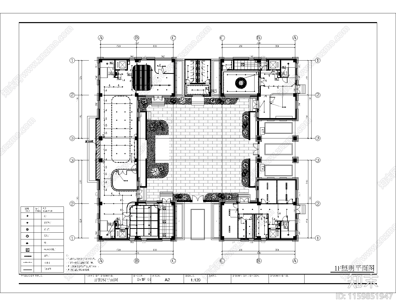 办公楼电路系统图施工图下载【ID:1159851947】