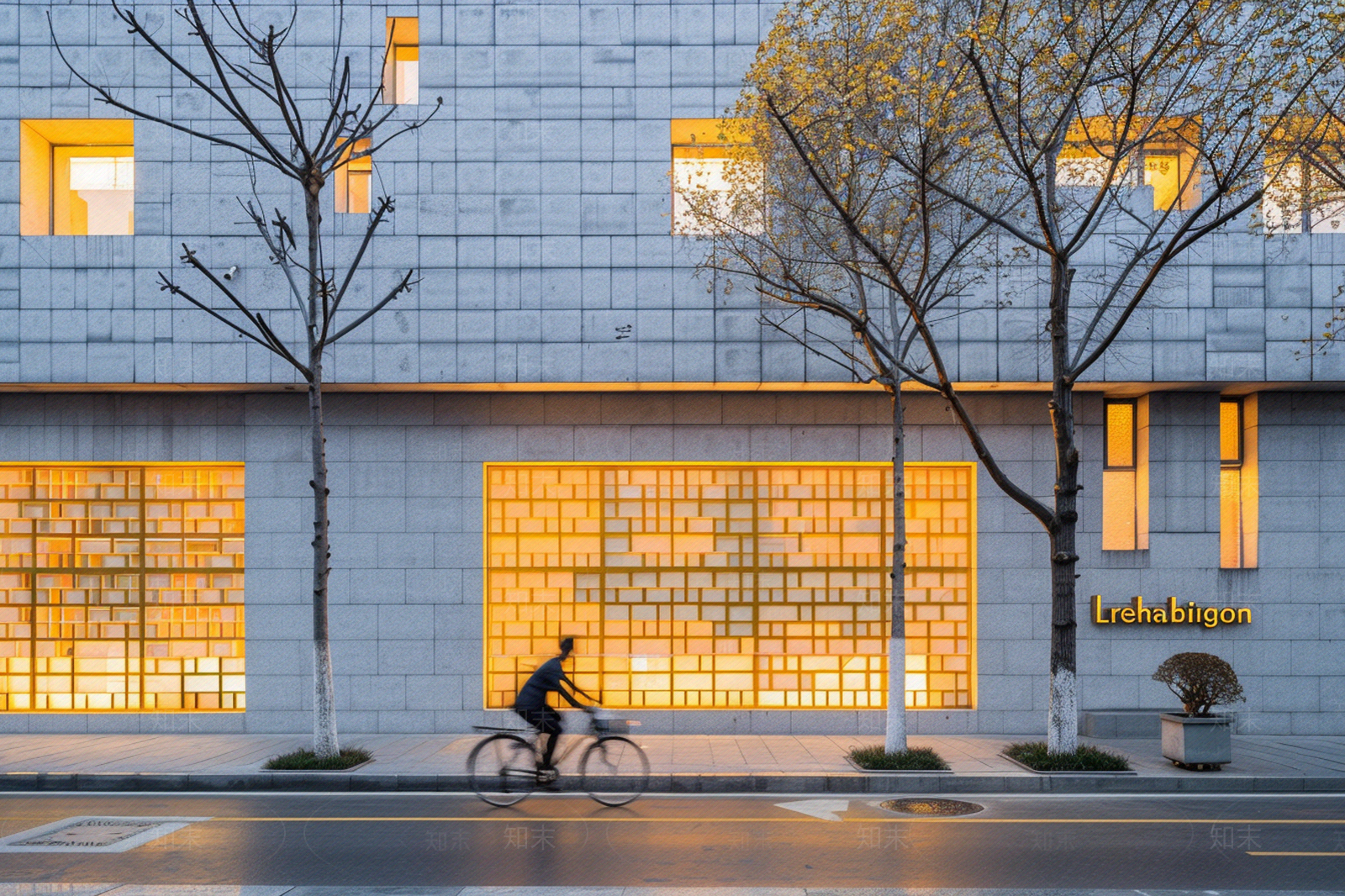 干净氛围商业外景街景贴图下载【ID:1159853065】