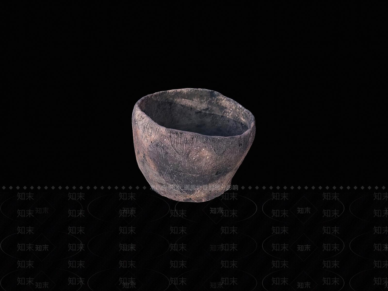 老旧陶碗SU模型下载【ID:1159859560】