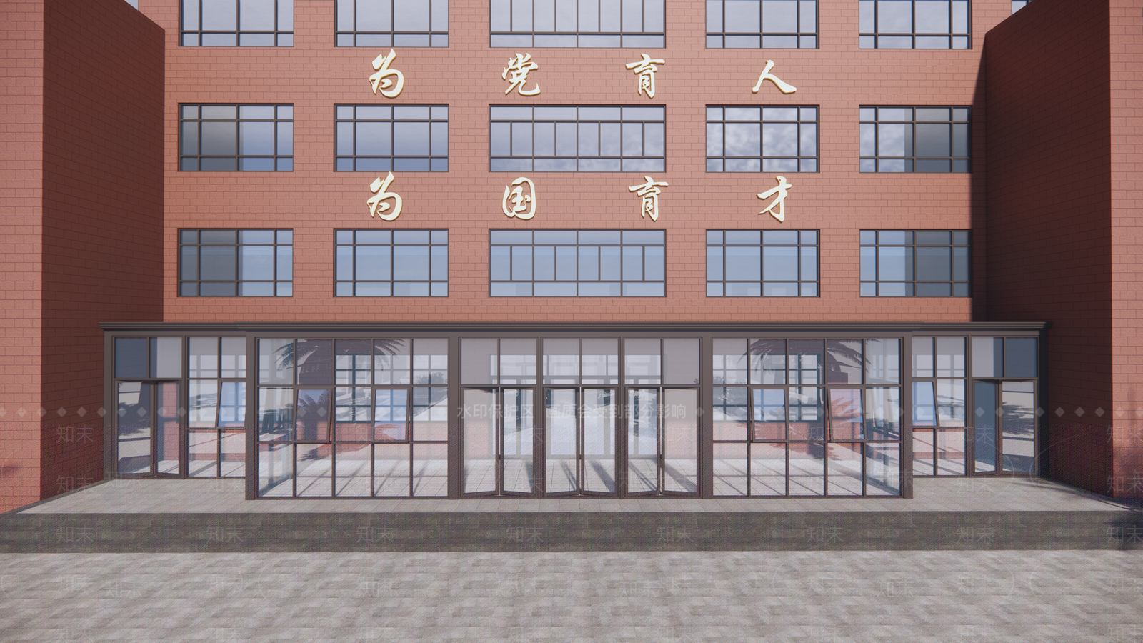 现代入口折叠门SU模型下载【ID:1159861978】