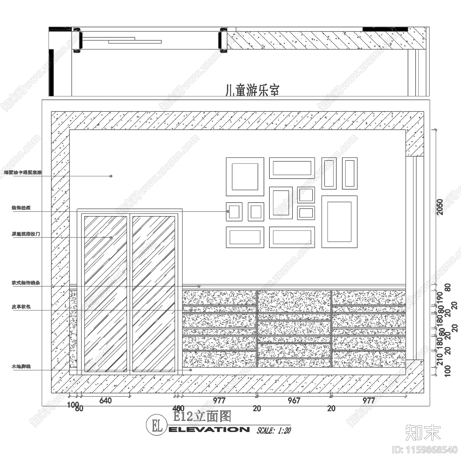 欧式深圳君汇新天大平层私宅室内家装cad施工图下载【ID:1159868540】