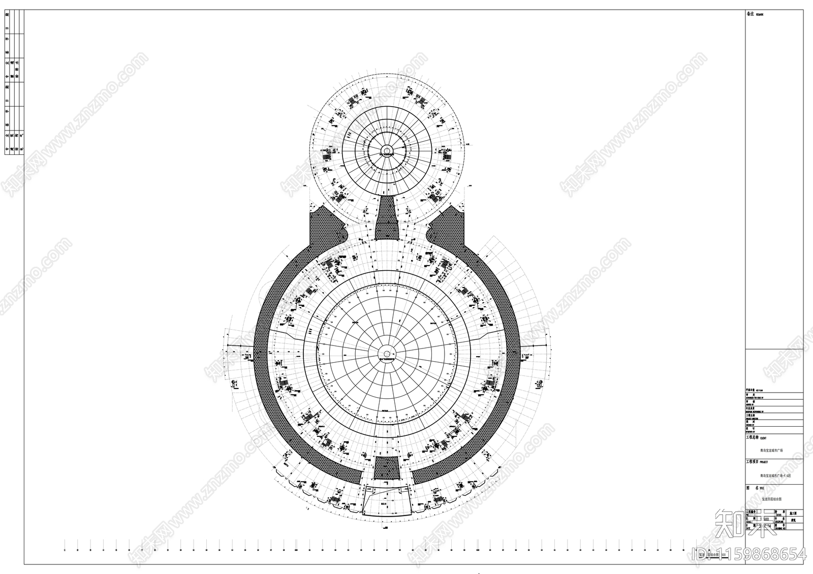 车库cad施工图下载【ID:1159868654】