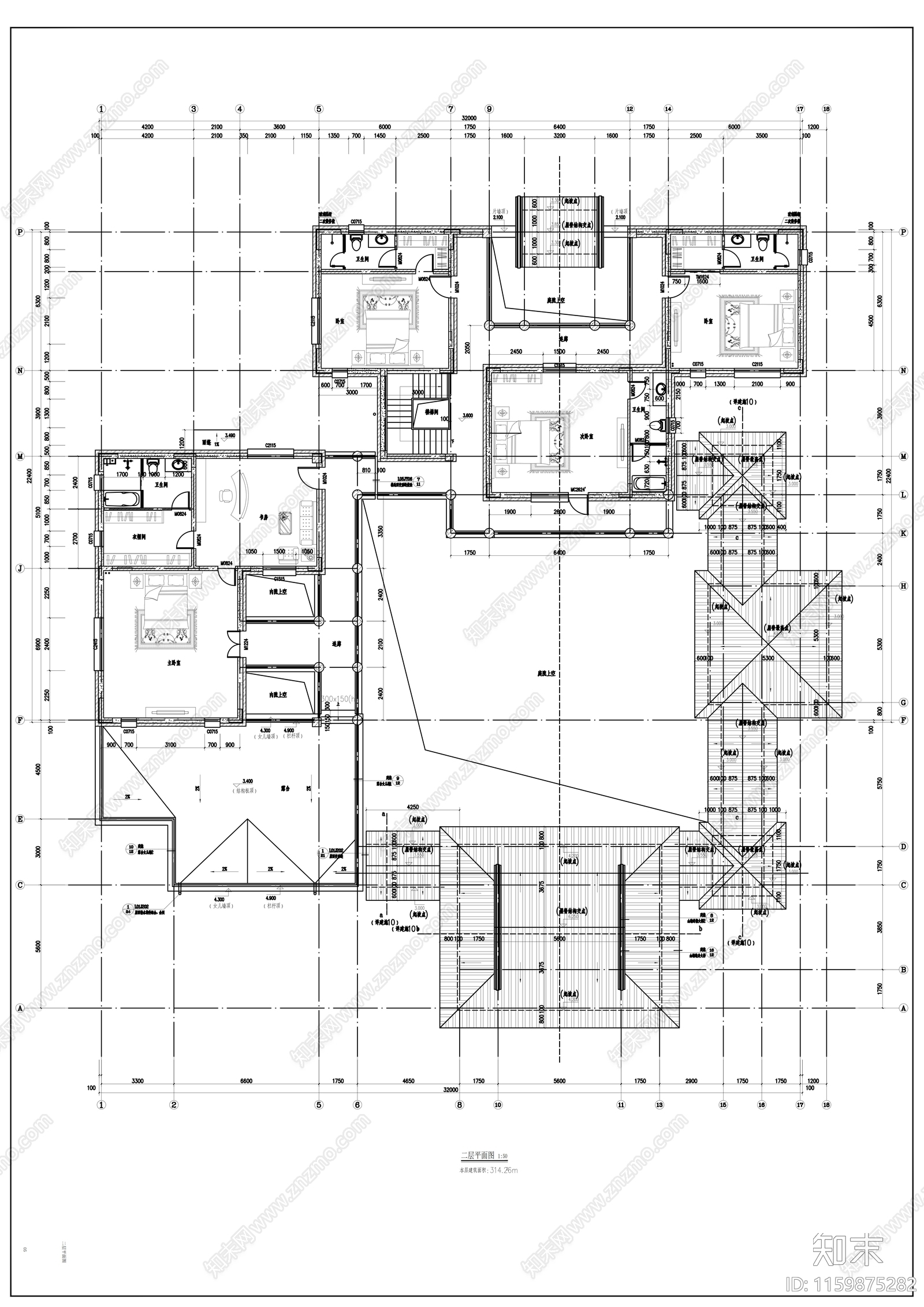 古城住宅规划设cad施工图下载【ID:1159875282】