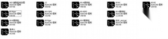 [浙江永嘉市]某花园别墅区多套独栋别墅建筑设计方案cad施工图下载【ID:165397107】