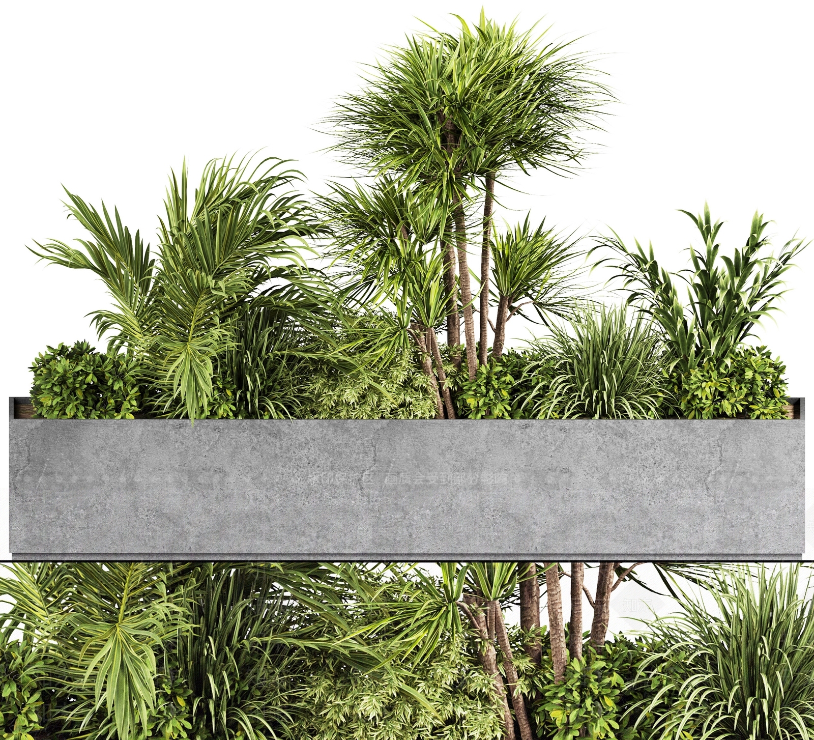 现代景观造景3D模型下载【ID:1159892368】