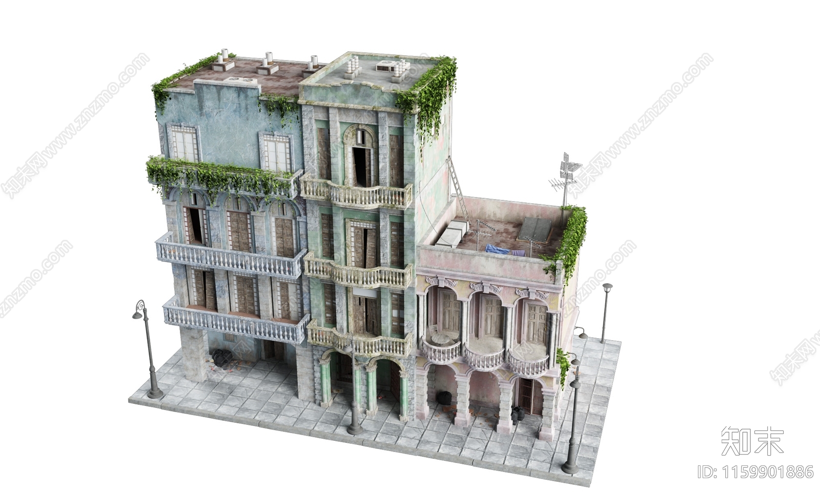 其他商业建筑3D模型下载【ID:1159901886】