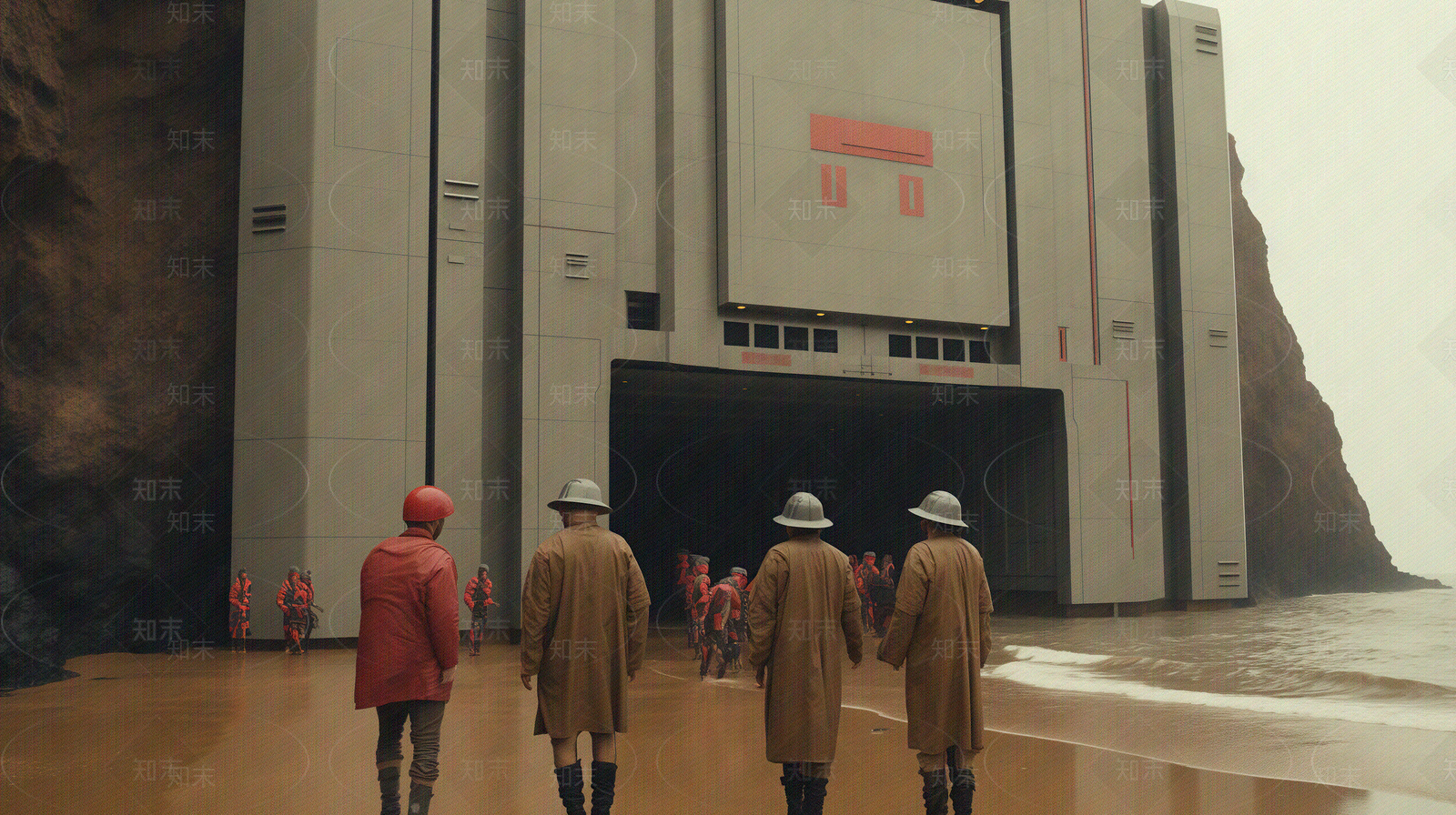 科幻基地外景贴图下载【ID:1159907816】
