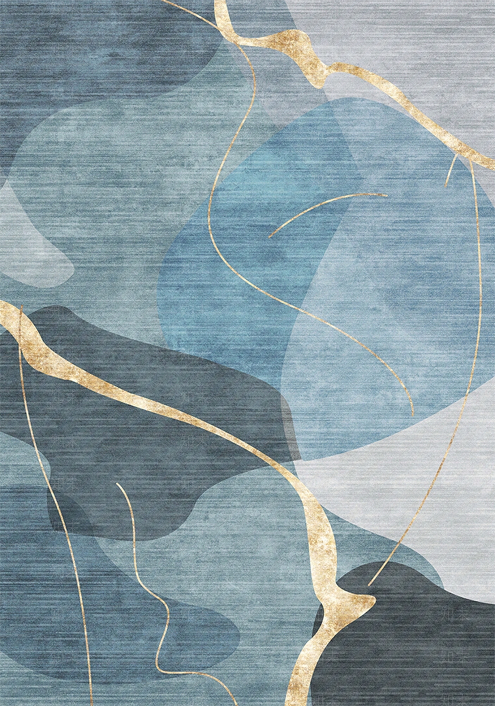 现代简约拼色毛麻地毯贴图下载【ID:1159908615】