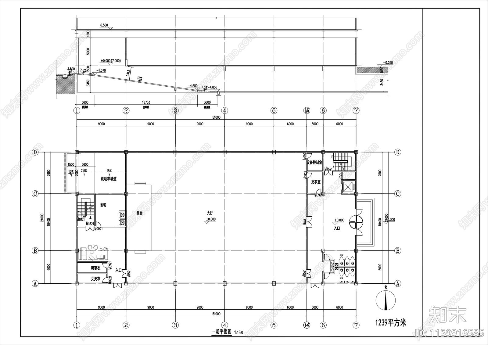 1cad施工图下载【ID:1159916585】
