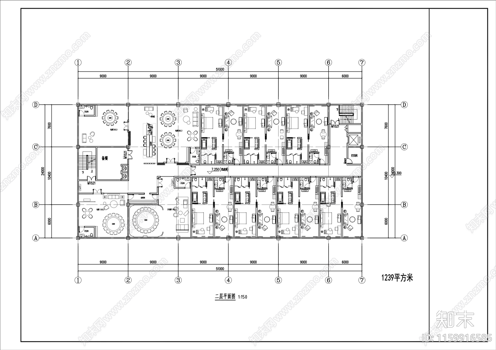 1cad施工图下载【ID:1159916585】