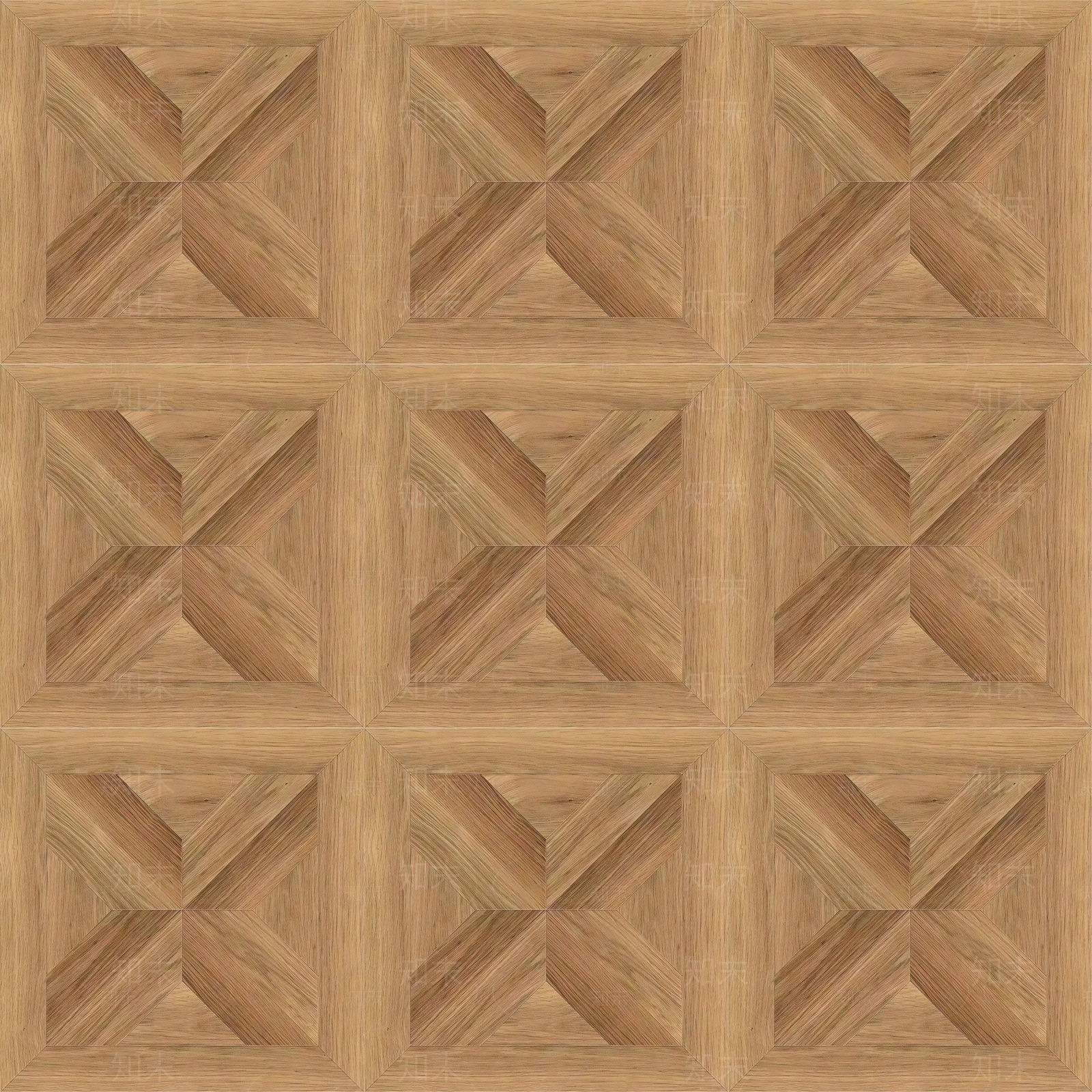 原木风方格拼花木地板橡木纹砖贴图下载【ID:1159924638】