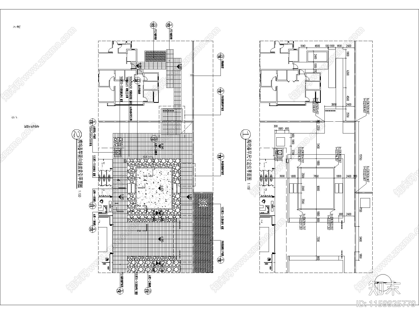 万科许村桂语东方示范cad施工图下载【ID:1159925779】