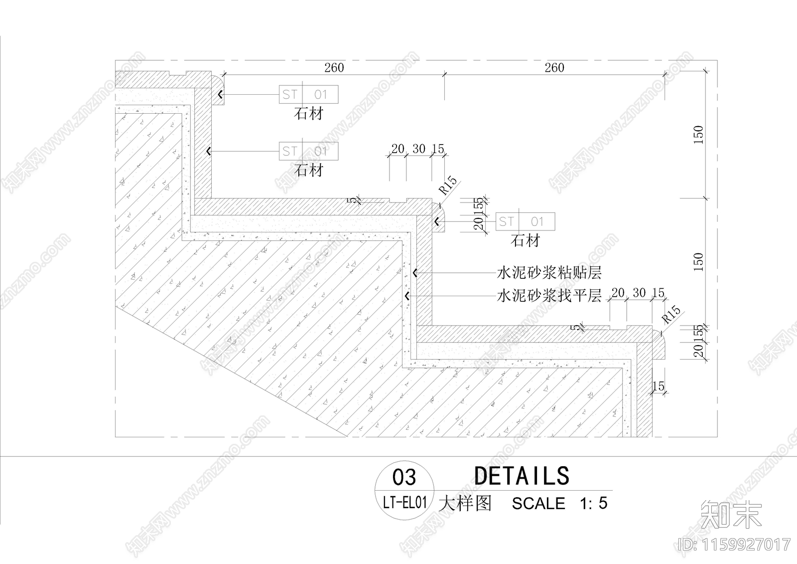 天花造型cad施工图下载【ID:1159927017】