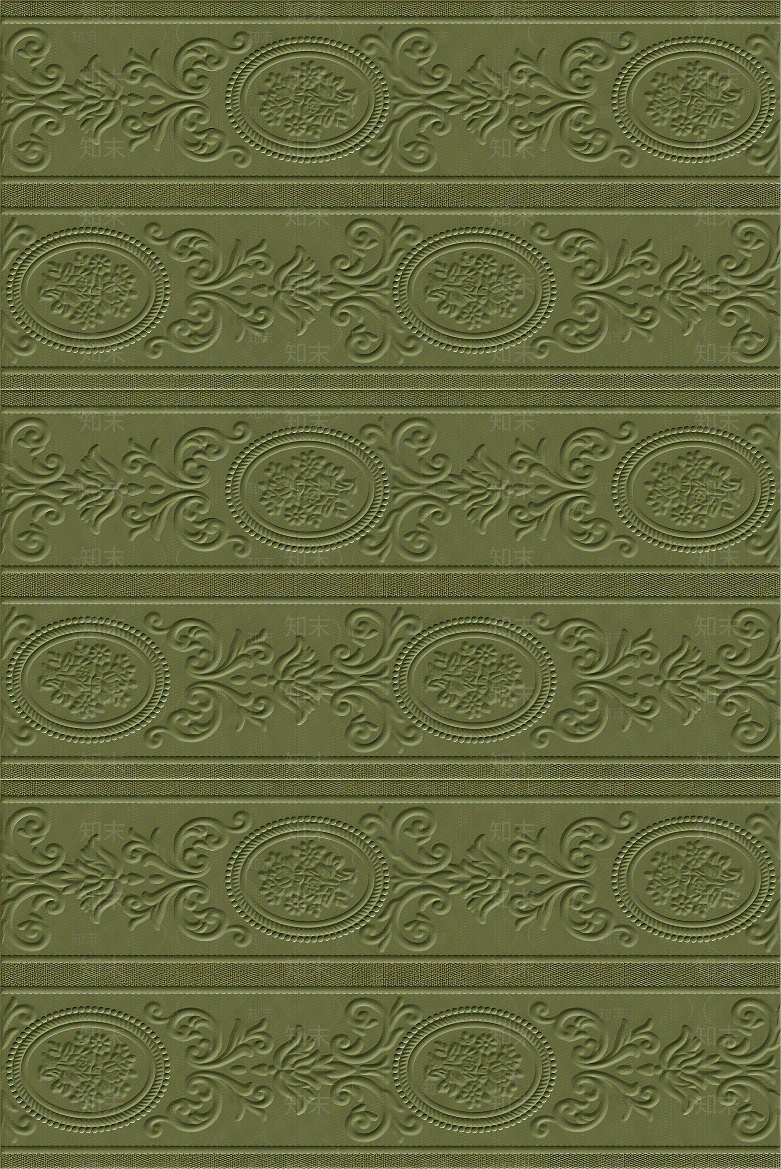 橄榄绿海基布花砖贴图下载【ID:1159930253】