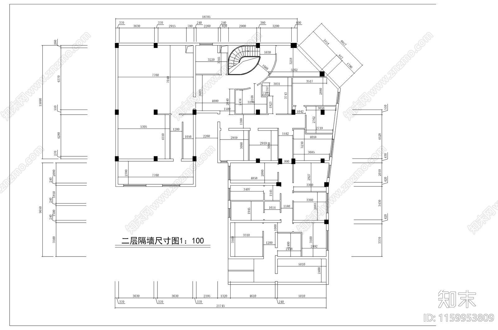 某休闲洗浴中心图纸cad施工图下载【ID:1159953809】