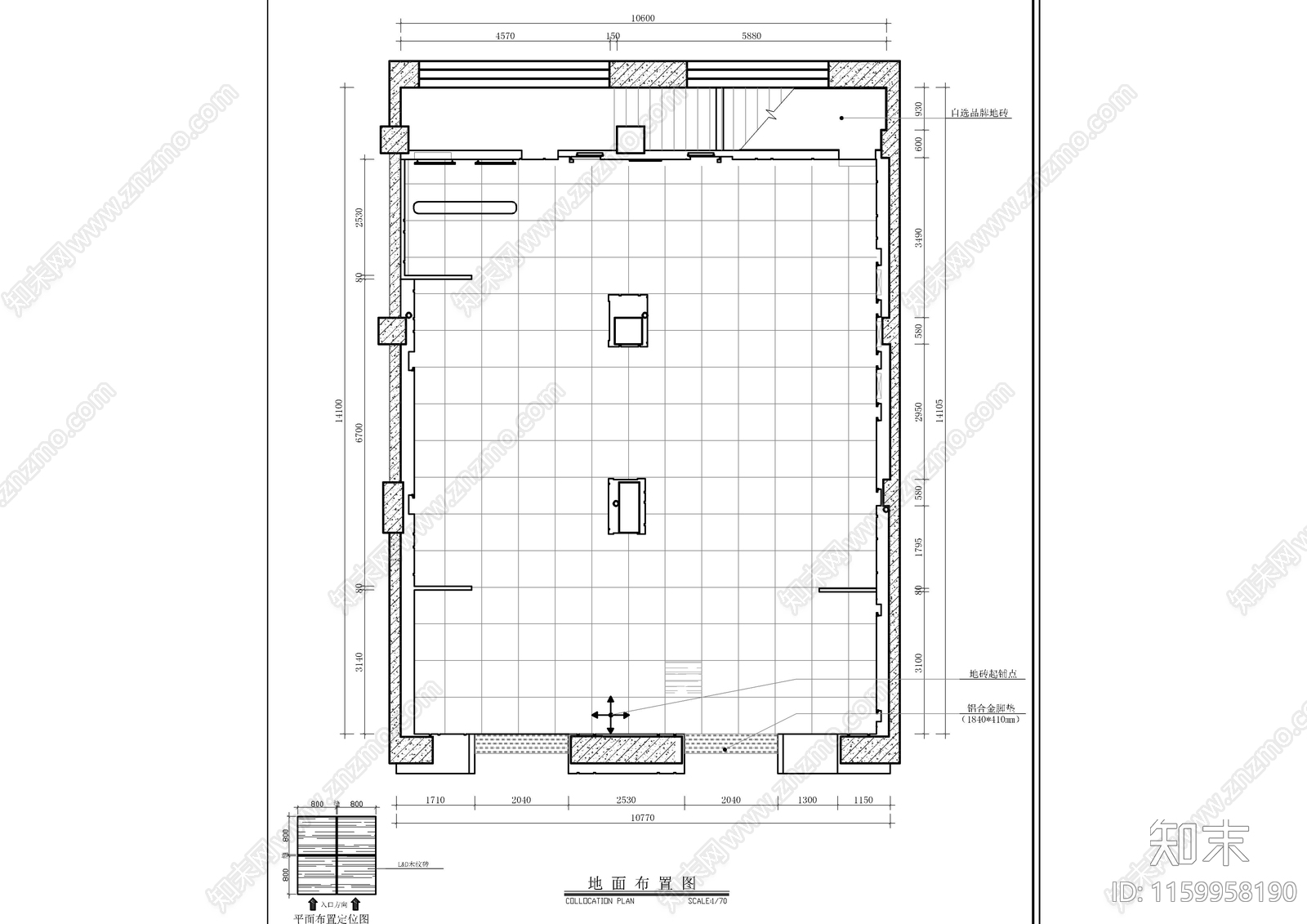 商场珠宝店电路图cad施工图下载【ID:1159958190】