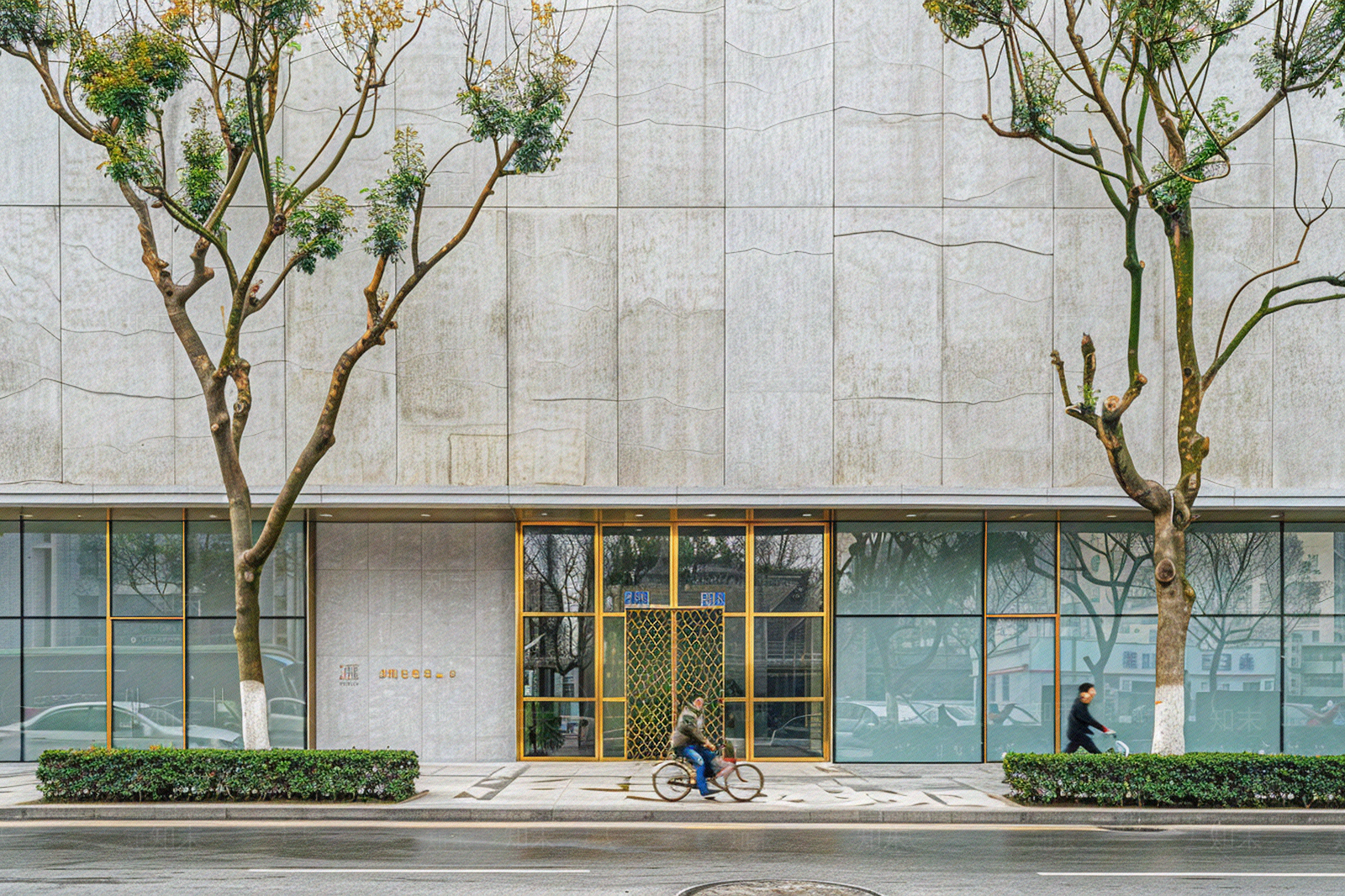 干净氛围商业外景街景贴图下载【ID:1159959278】