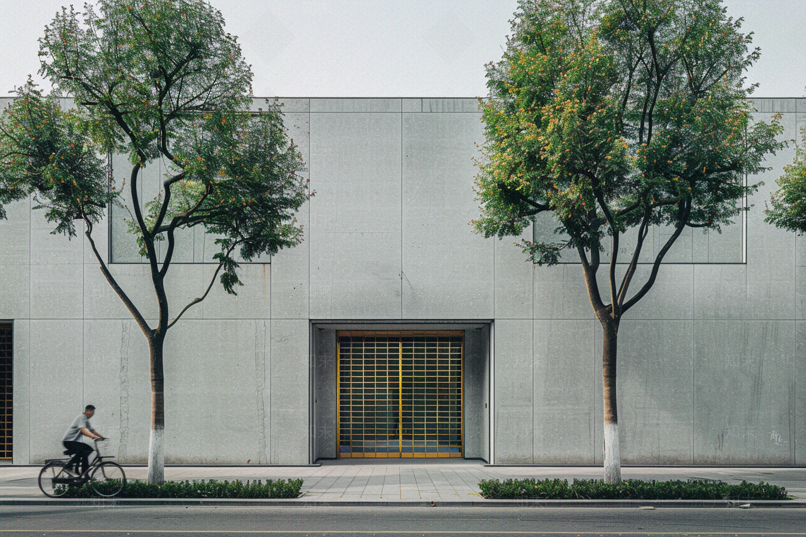 干净氛围商业外景街景贴图下载【ID:1159959449】