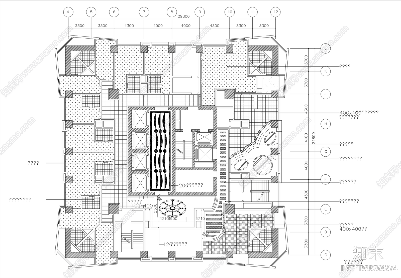 桑拿装修图cad施工图下载【ID:1159963274】