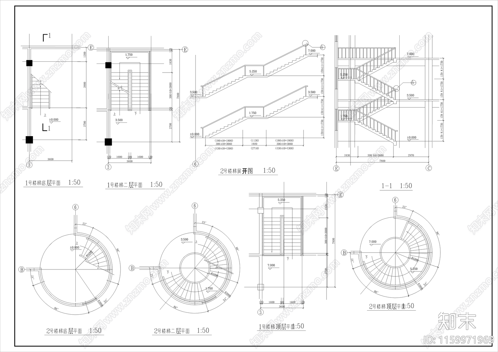 古城堡全cad施工图下载【ID:1159971969】