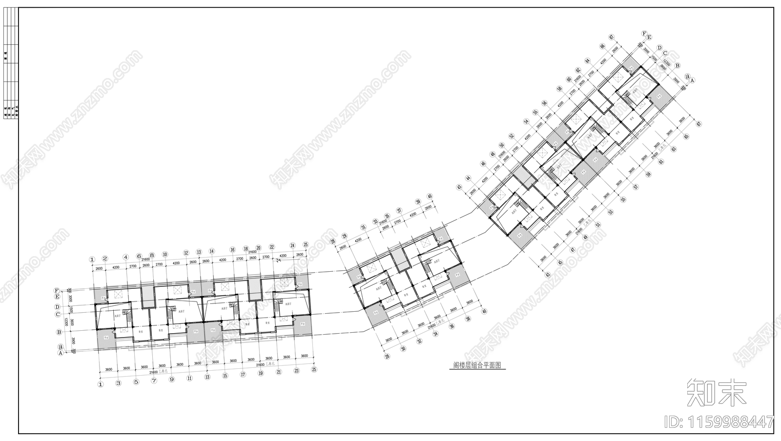 沿街住宅方案图cad施工图下载【ID:1159988447】