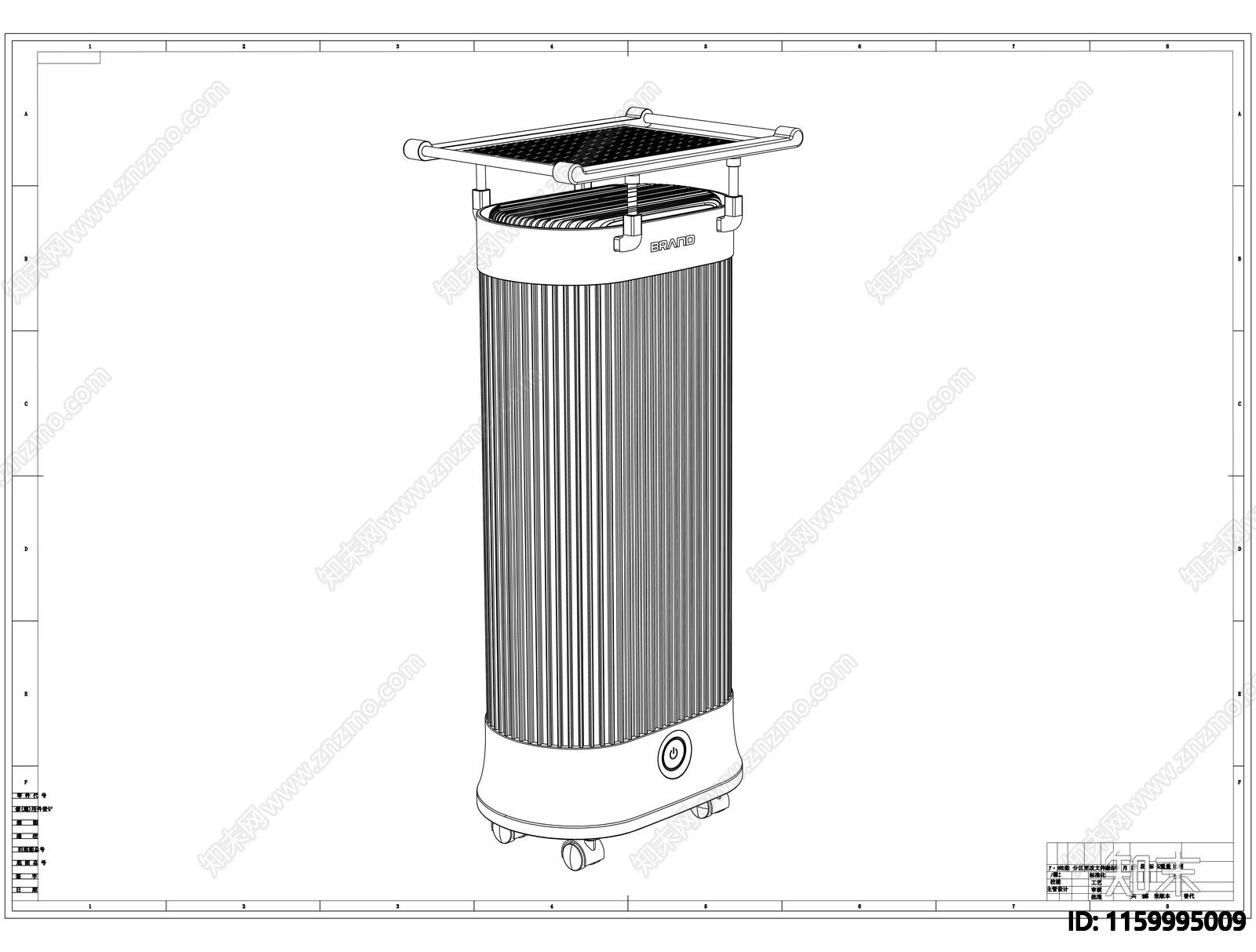 对流取暖器制作图cad施工图下载【ID:1159995009】