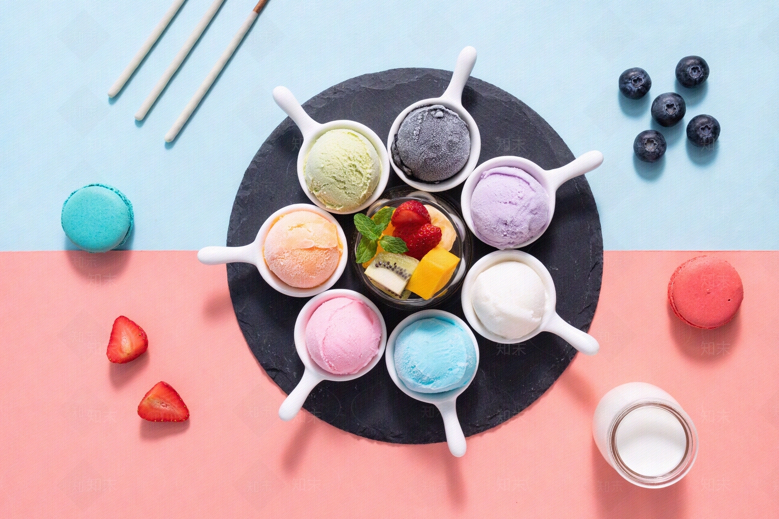 冰激凌广告贴图下载【ID:1160003460】