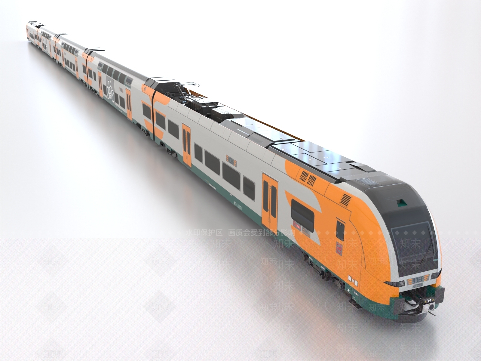 火车3D模型下载【ID:1160008360】