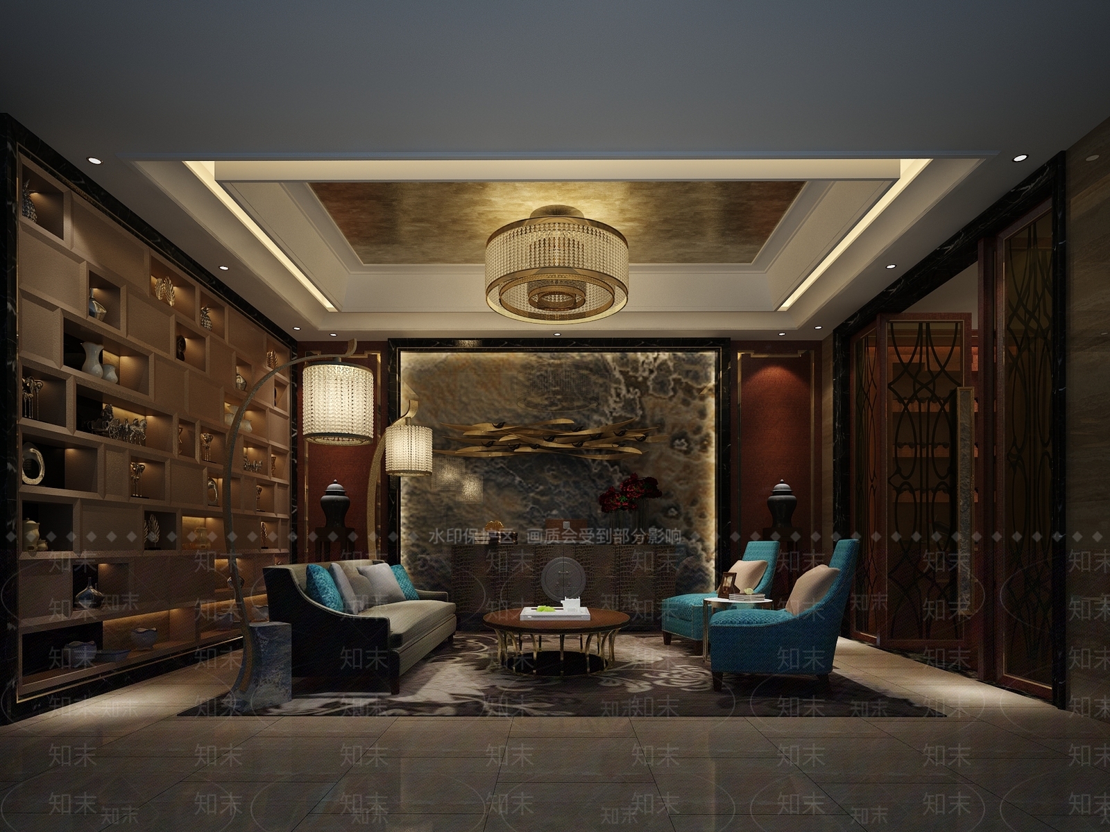 洽谈室113D模型下载【ID:1160012614】