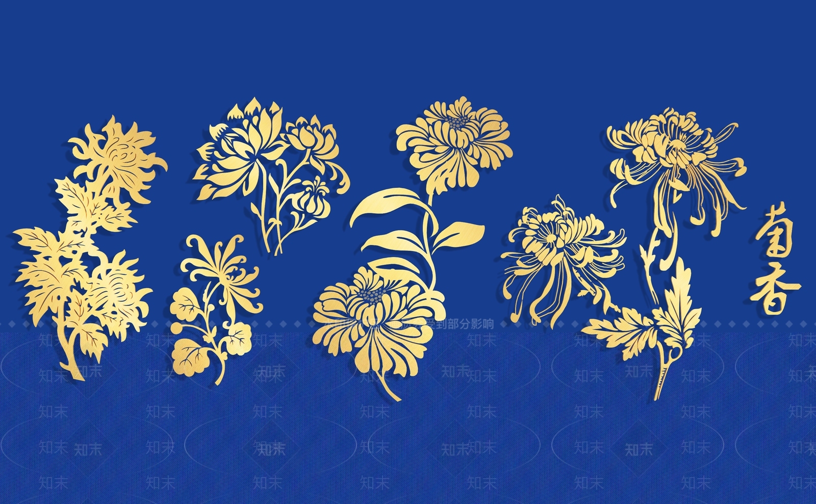 菊花SU模型下载【ID:1160013109】