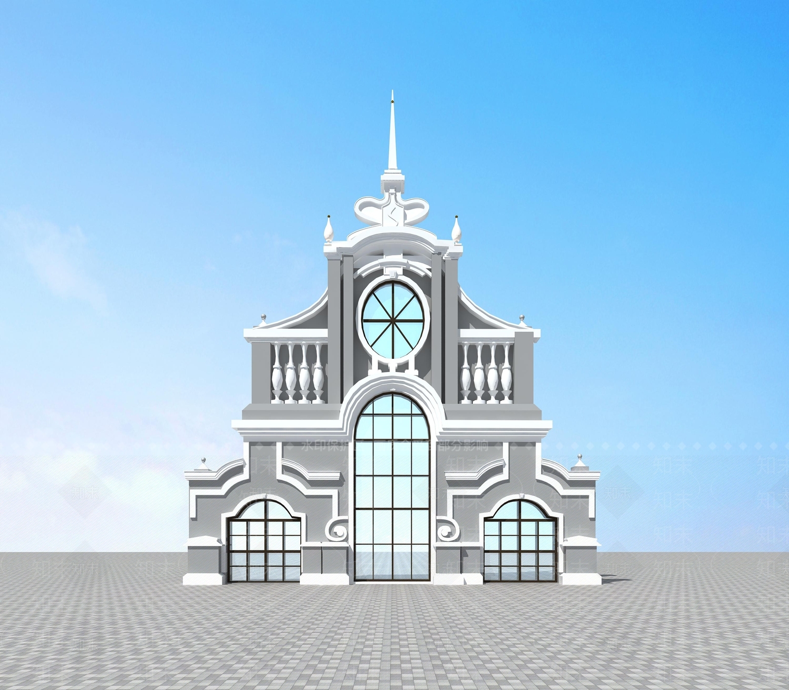 欧式3D模型下载【ID:1160015684】