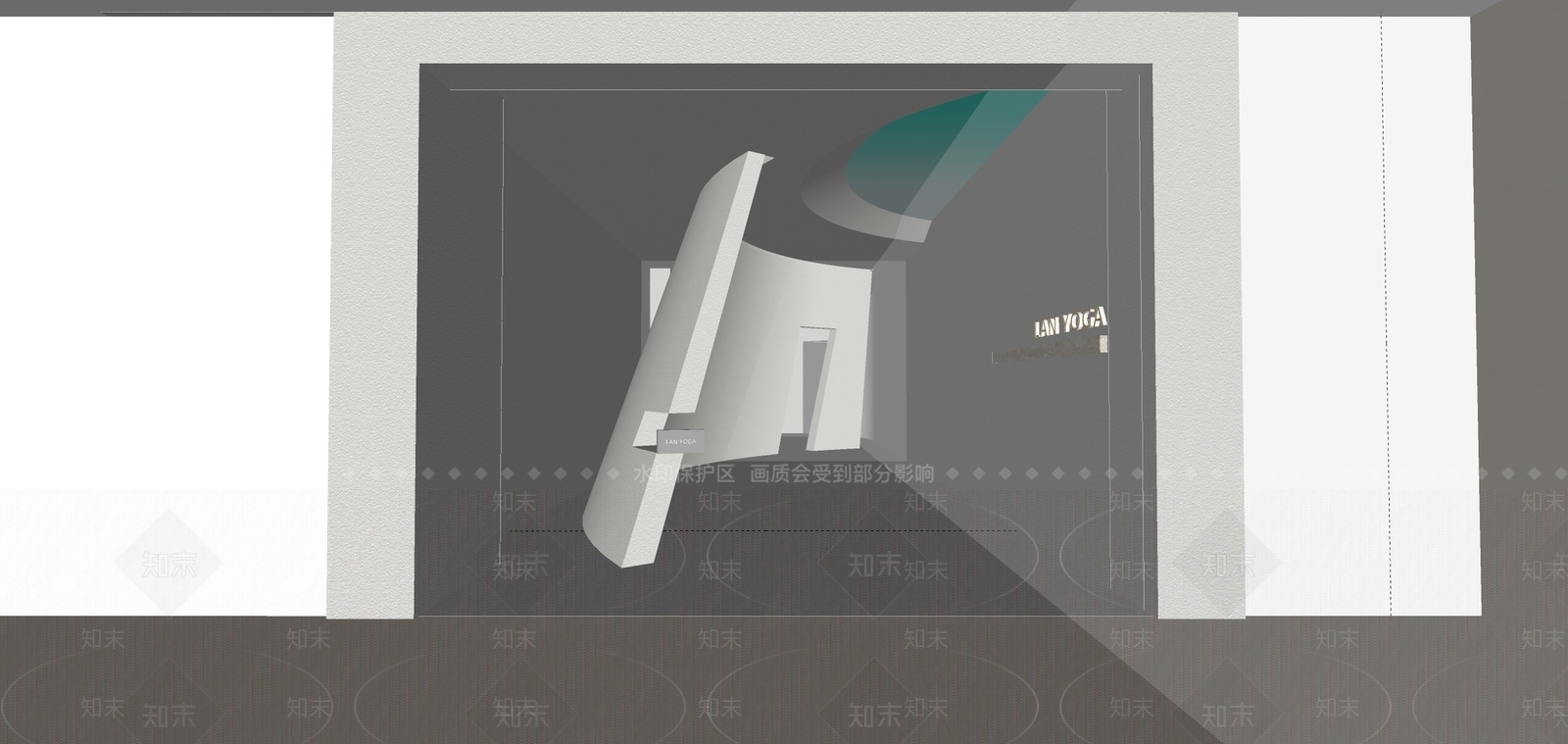 现代瑜伽馆SU模型下载【ID:1160025016】