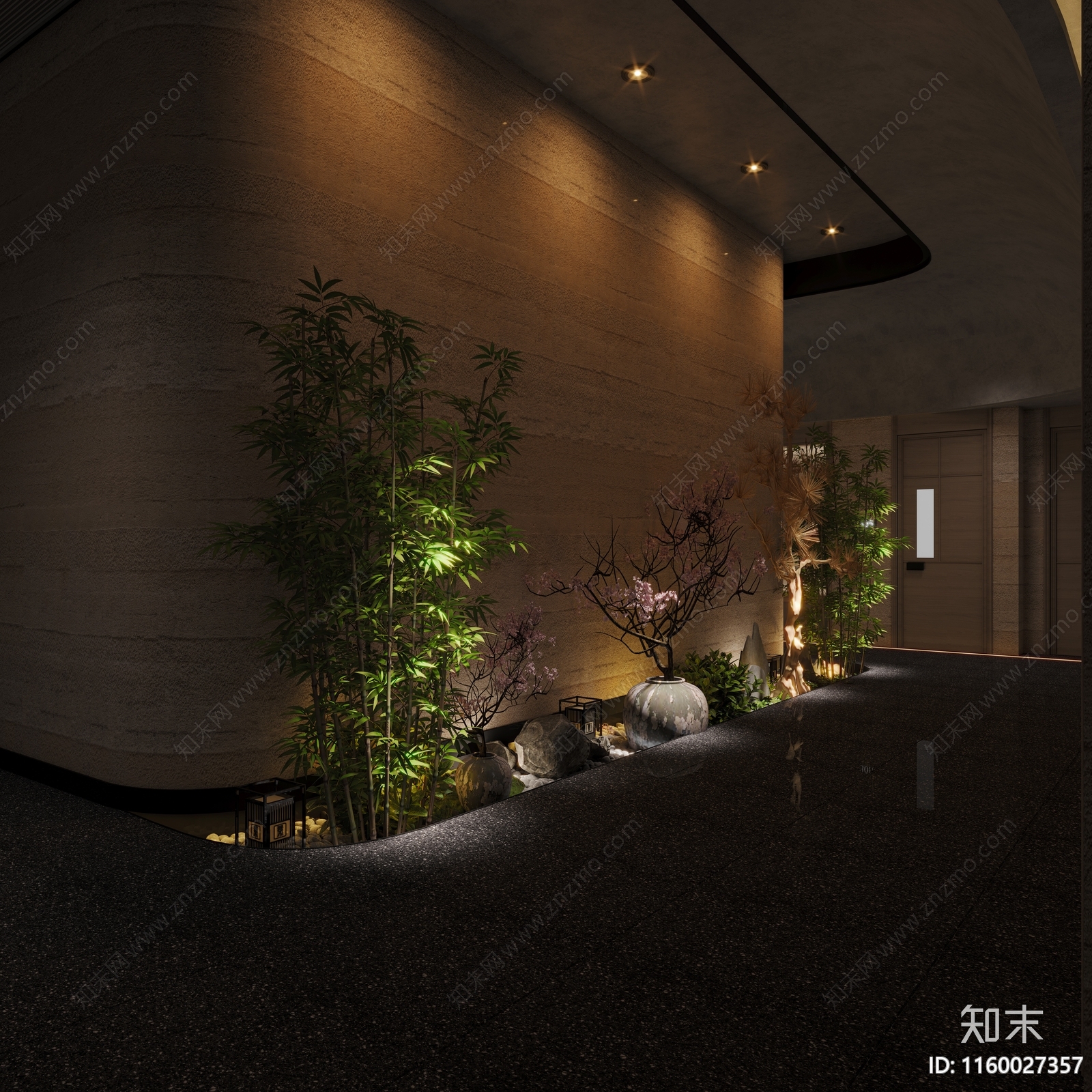 中式足浴店3D模型下载【ID:1160027357】