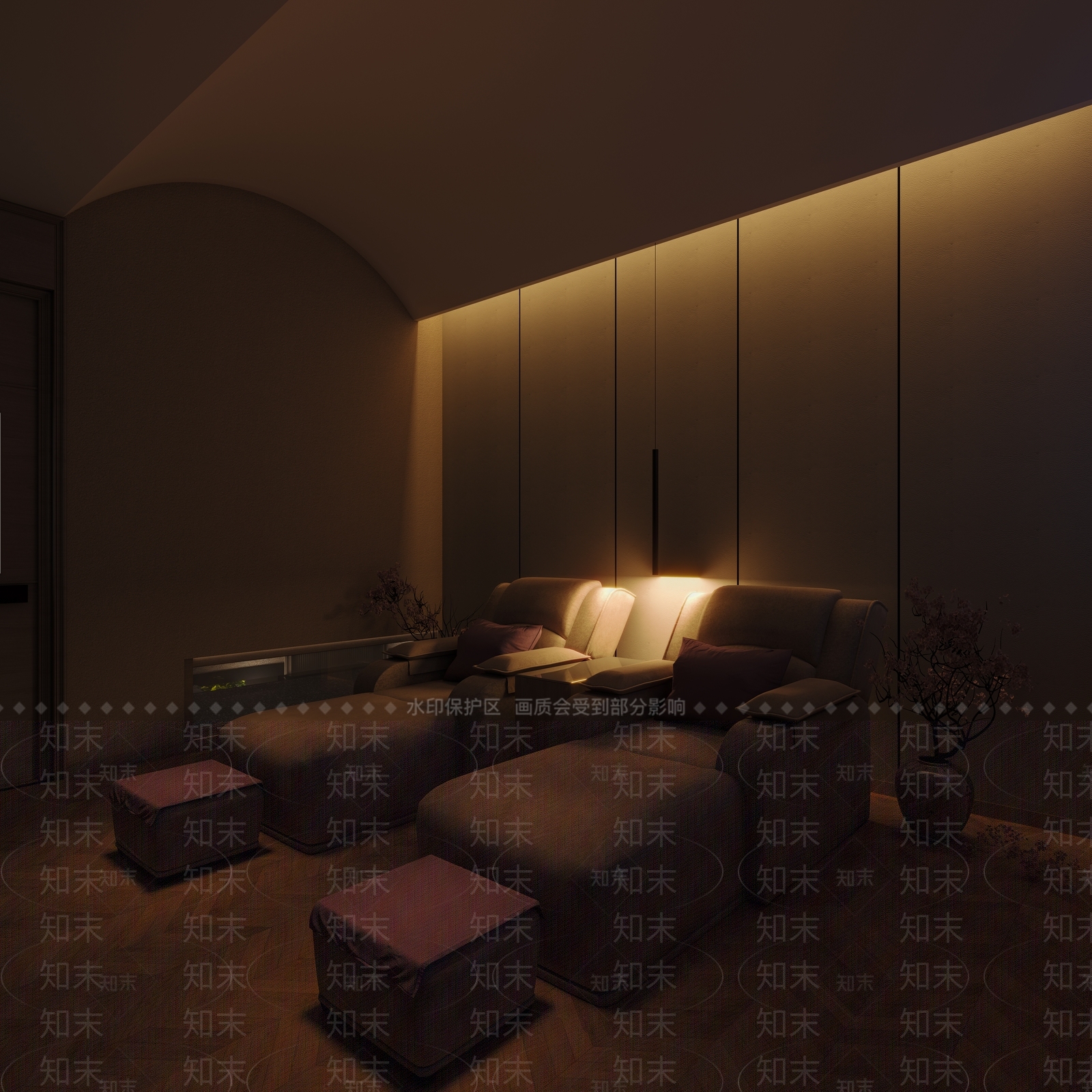 中式足浴店3D模型下载【ID:1160027357】
