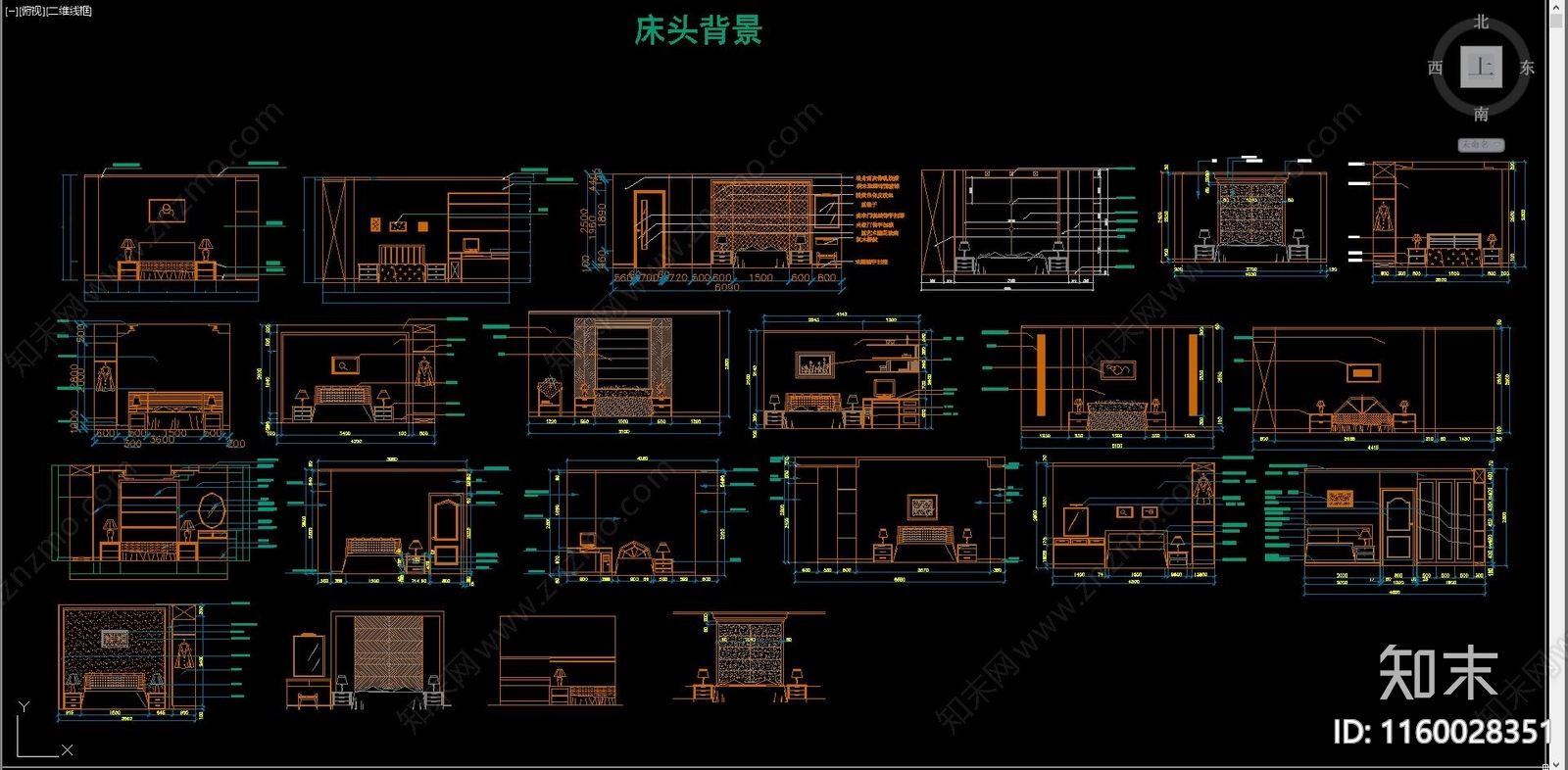 家装图库施工图下载【ID:1160028351】