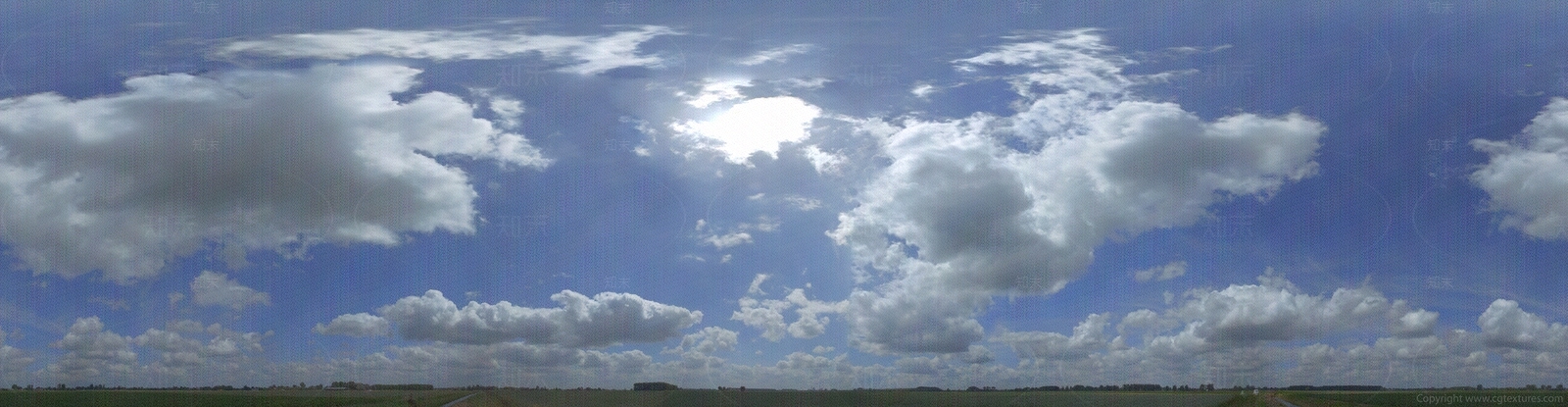 HDR全景天空蓝天多云外景贴图下载【ID:1160034298】