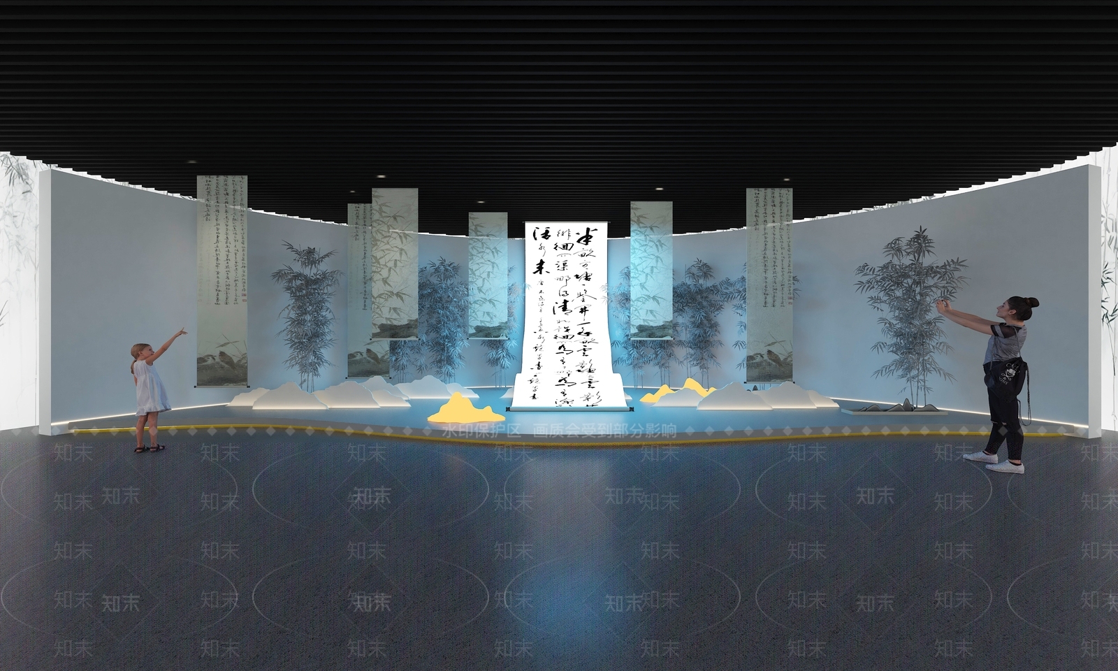 沉浸空间3D模型下载【ID:1160040169】