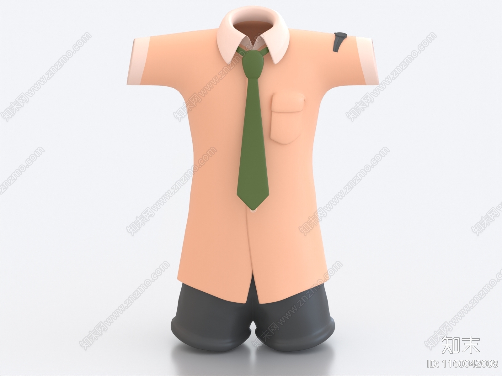 衣服3D模型下载【ID:1160042008】