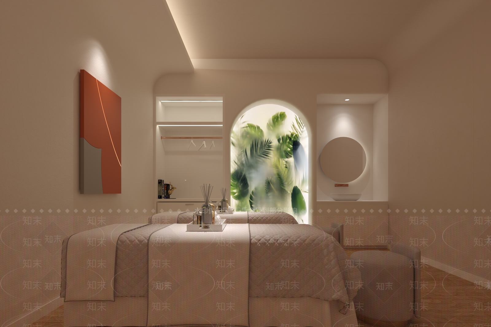 现代美容SPA3D模型下载【ID:1160044265】
