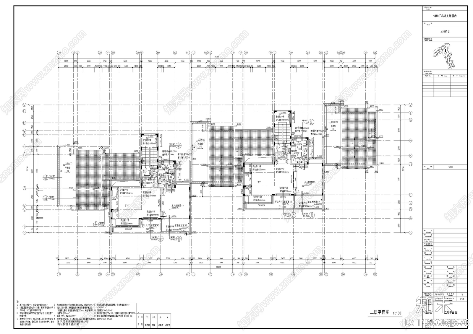 民宿建cad施工图下载【ID:1160051876】