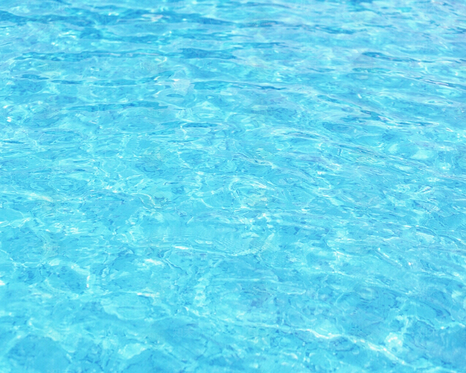 蓝色游泳池水波纹水面水池水纹纹理贴图下载【ID:1160054134】