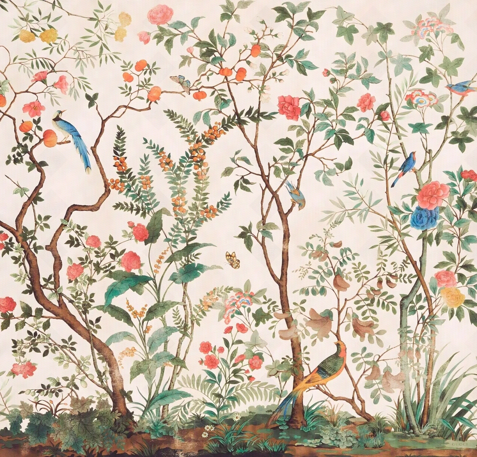 美式乡村壁纸壁布贴图下载【ID:1160055658】