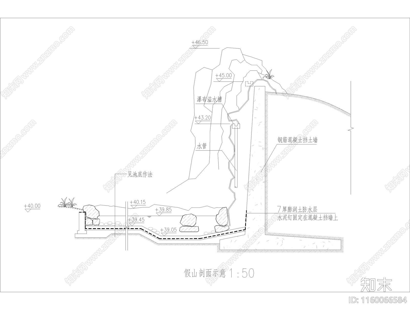 公园假cad施工图下载【ID:1160066584】