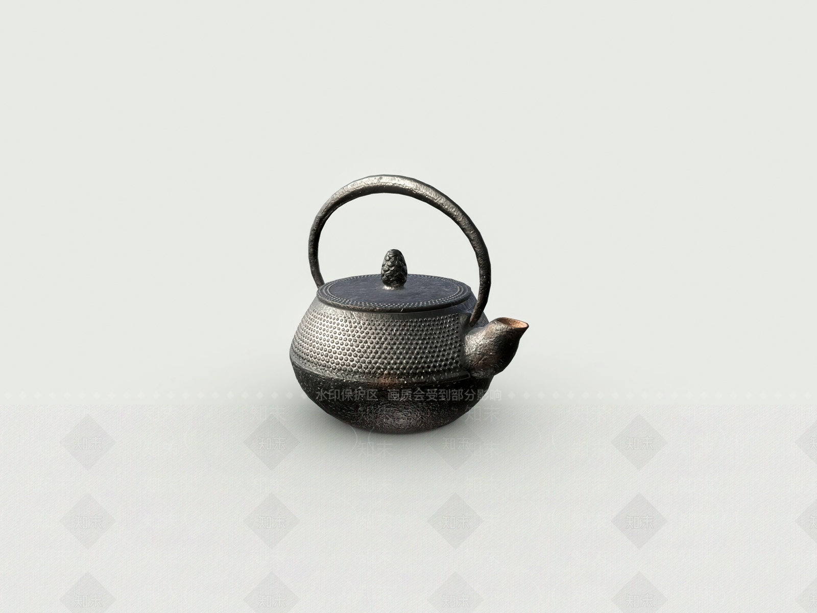 老旧茶壶SU模型下载【ID:1160070194】